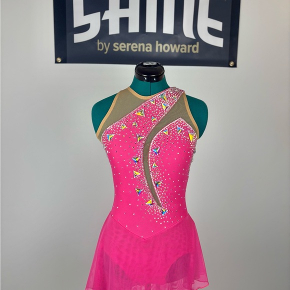 Brad Griffies Pink Figure Skating Dress - Picture 1 of 6